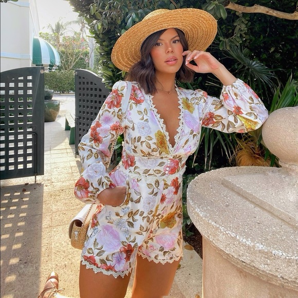 Floral romper - Picture 1 of 1